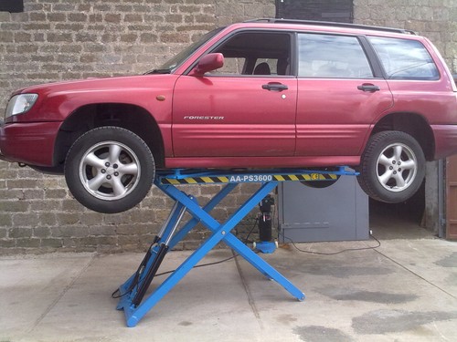 Car lift mobile scissor - scissor,