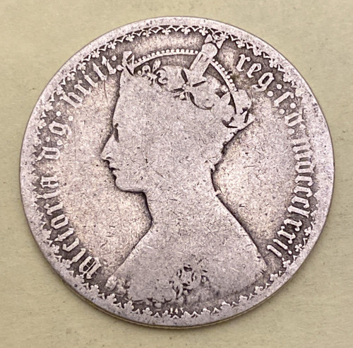 Victoria 1872 florin - victoria,
