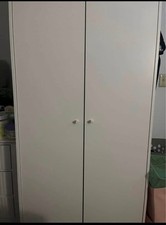 White Double Door Wardrobe