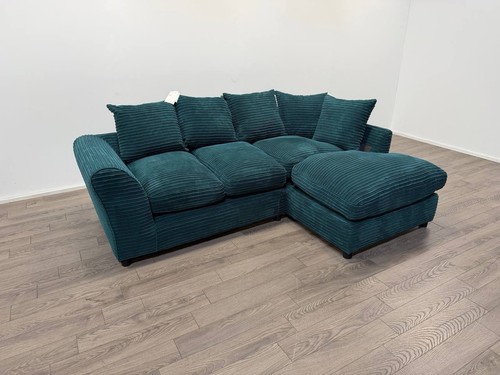 Harry teal jumbo cord right - jumbo,