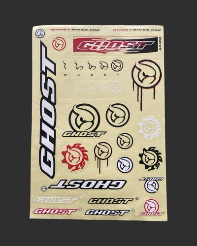 Ghost bike frame stickers - ghost,