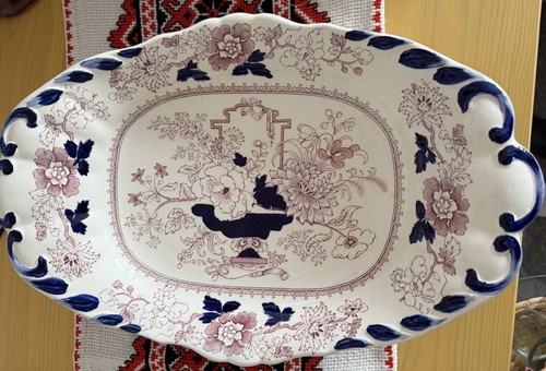 Masons ironstone blue mandalay - blue,