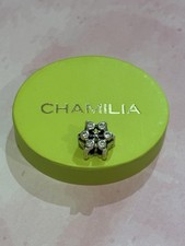 Chamilia Sterling Silver Snowflake Clear CZ  Charm (2009)(JA-42) RETIRED