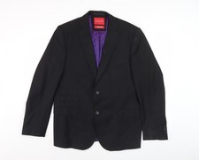 Jimmy Bee Men's Black Slim Fit