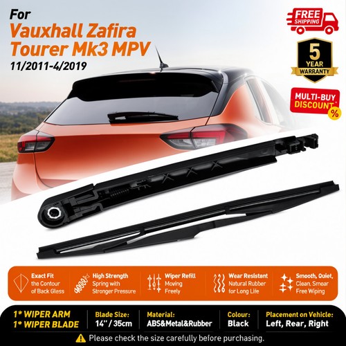 Rear windscreen wiper - rear, arm