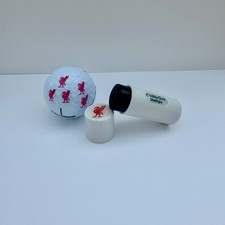 Liver bird Design Liverpool Golf Ball Stamper Stamp Marker