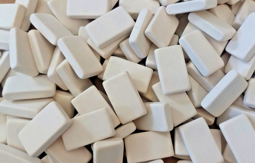 White natural rubber - white,