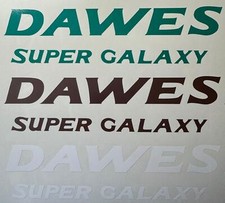 Dawes Super Galaxy 1981 decal