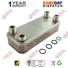 VAILLANT TURBOMAX PLUS 824/2 E VUW 242/2-5 DHW HEAT EXCHANGER (189mm) 065123