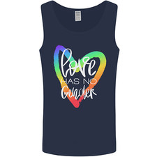 LGBT Love Has No Gender Gay Pride Day Mens Vest Tank Top