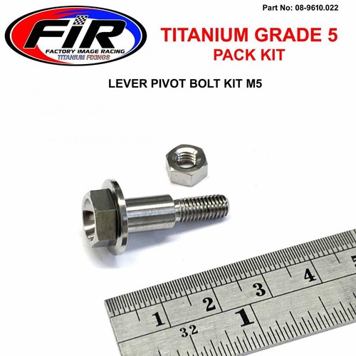 Titanium gr5 clutch lever - gr5,