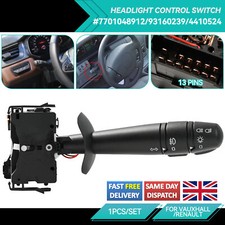 FOR RENAULT VAUXHALL TRAFIC VIVARO STEERING COLUMN INDICATOR STALK SWITCH LIGHT