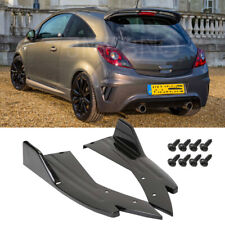 For Vauxhall Corsa VXR Gloss Rear Bumper Diffuser Splitter Lips Side Skirts UK