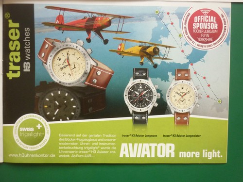 2010 pub montre - montre, watch