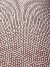 Cotton Fabric Spotty Orange