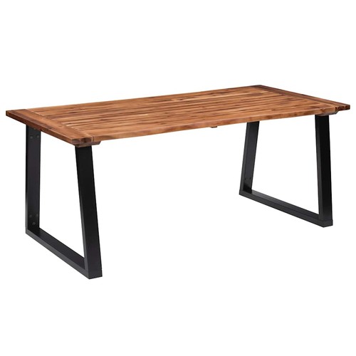 Vidaxl solid acacia wood - solid,