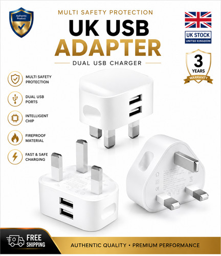Pin dual usb plug - pin, adapter