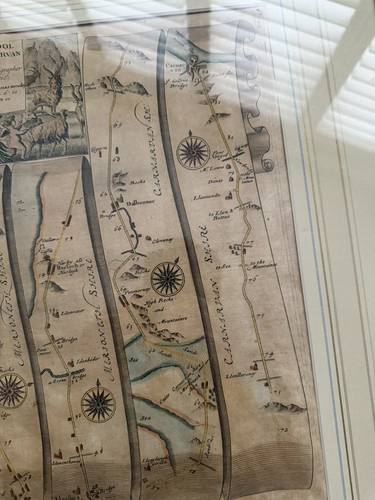Ogilby original antique road - ogilby,