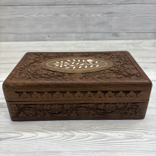 Hand carved wooden jewellery - wooden,
