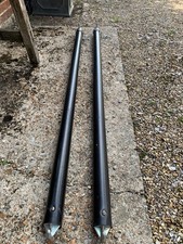 Pair of IFOR WILLIAMS HB506 Breast / Breeching Bars Full Width KX0815
