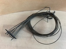 12-Strand Silk Wound Snare Drum Wires Set Vulcanized Butt Plate End 20s 30s Vtg