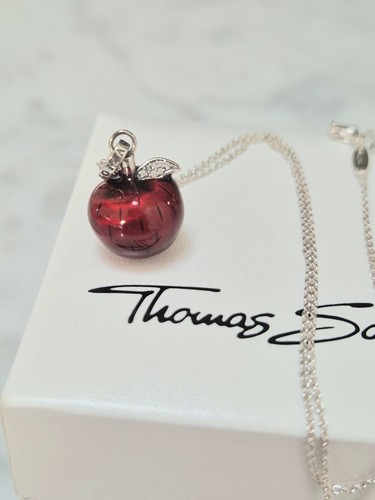 Thomas sabo necklace with - with, red