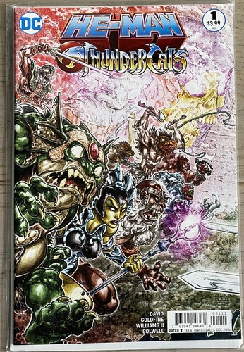 Man thundercats 1 dc - he-man, #