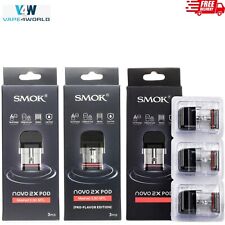 Smok Novo 2x 0.6Ω 0.8Ω 0.9Ω Replacement Pods Pack Of 3 - Free Fast Dispatch