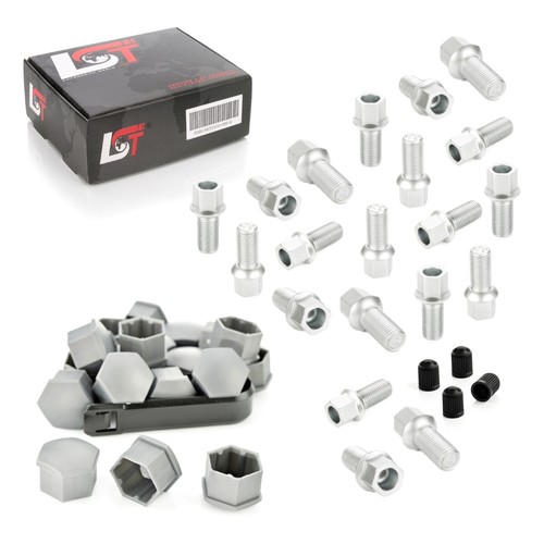 20x wheel bolts set with - 20x, caps