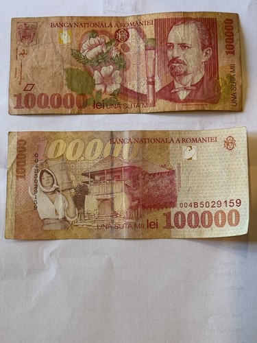 Vintage romania 100000 - x,