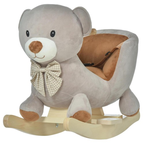 Kids rocking bear plush ride - rocking,
