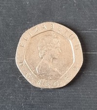Rare 1982 20p coin First year