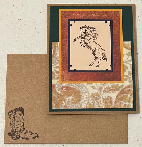 Cowboy western horse theme - cowboy,