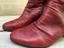 Womens Moda in Pelle Shoon Red