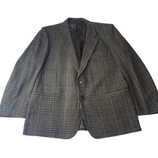 Jacis Check Blazer Wool Blend