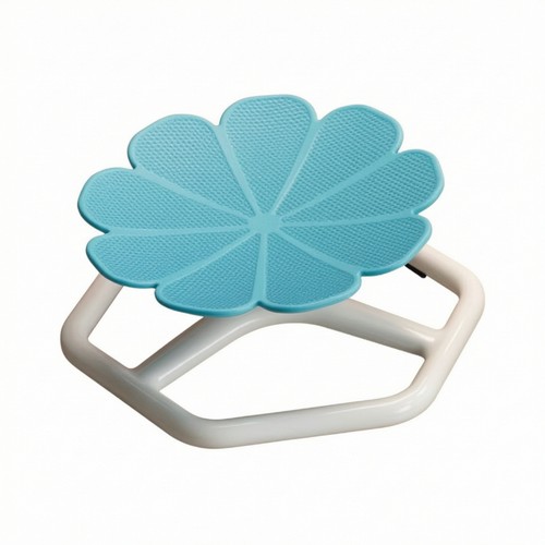 Swivel chair with flower - chair,