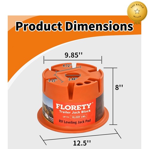 Florety 10000lb pcs trailer - 10000lb, 4