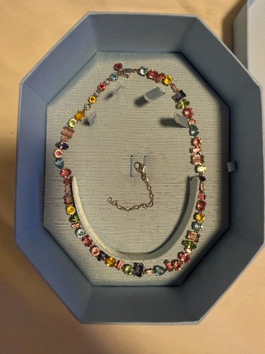 Unisex swarovski gema - , necklace