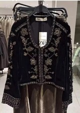 ZARA BNWT 2025. BLACK GOLD