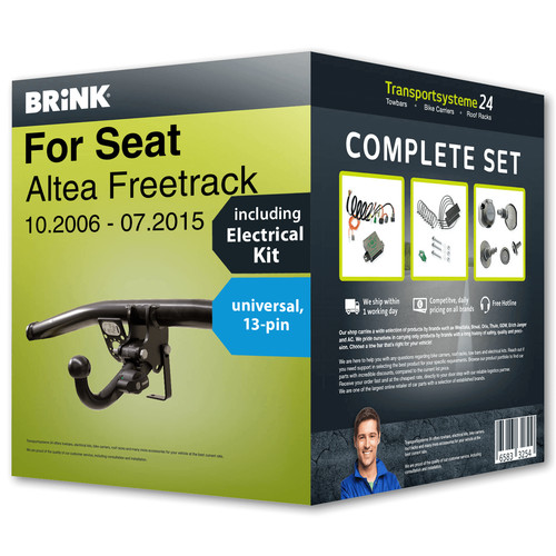 Towbar detachable for seat - for,