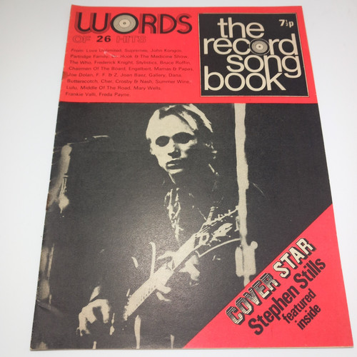 Record song book - vintage,