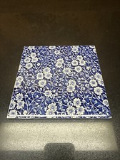 6x6 Blue Calico Staffordshire