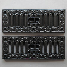 SOLID CAST BLACK AIR VENT VICTORIAN ANTIQUE HIT & MISS KENRICK 9x3" ~ AV03bl