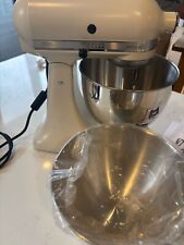 New Kitchen Aid Mixer Tilt Head 4.8L - Artisan With Extra Accessories Guaranteed