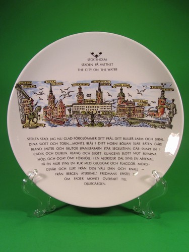Stockholm sweden plate stolta - stockholm,