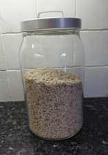 Ikea Burken Glass storage jar 2 litre