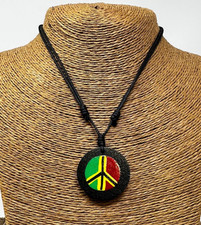 Hand-Painted Rasta Peace
