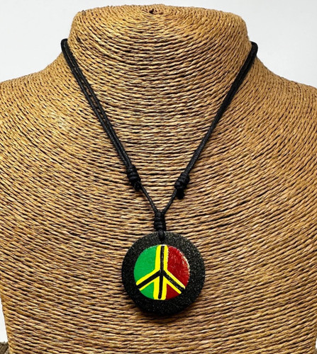 Hand painted rasta peace - rasta,