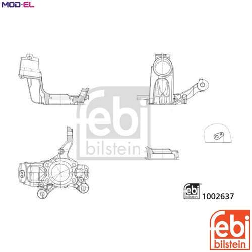 Steering knuckle wheel - steering,