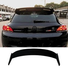 VW Scirocco TSI TDI R Rear Roof Spoiler Wing Gloss Black Osir Style 2015-2017